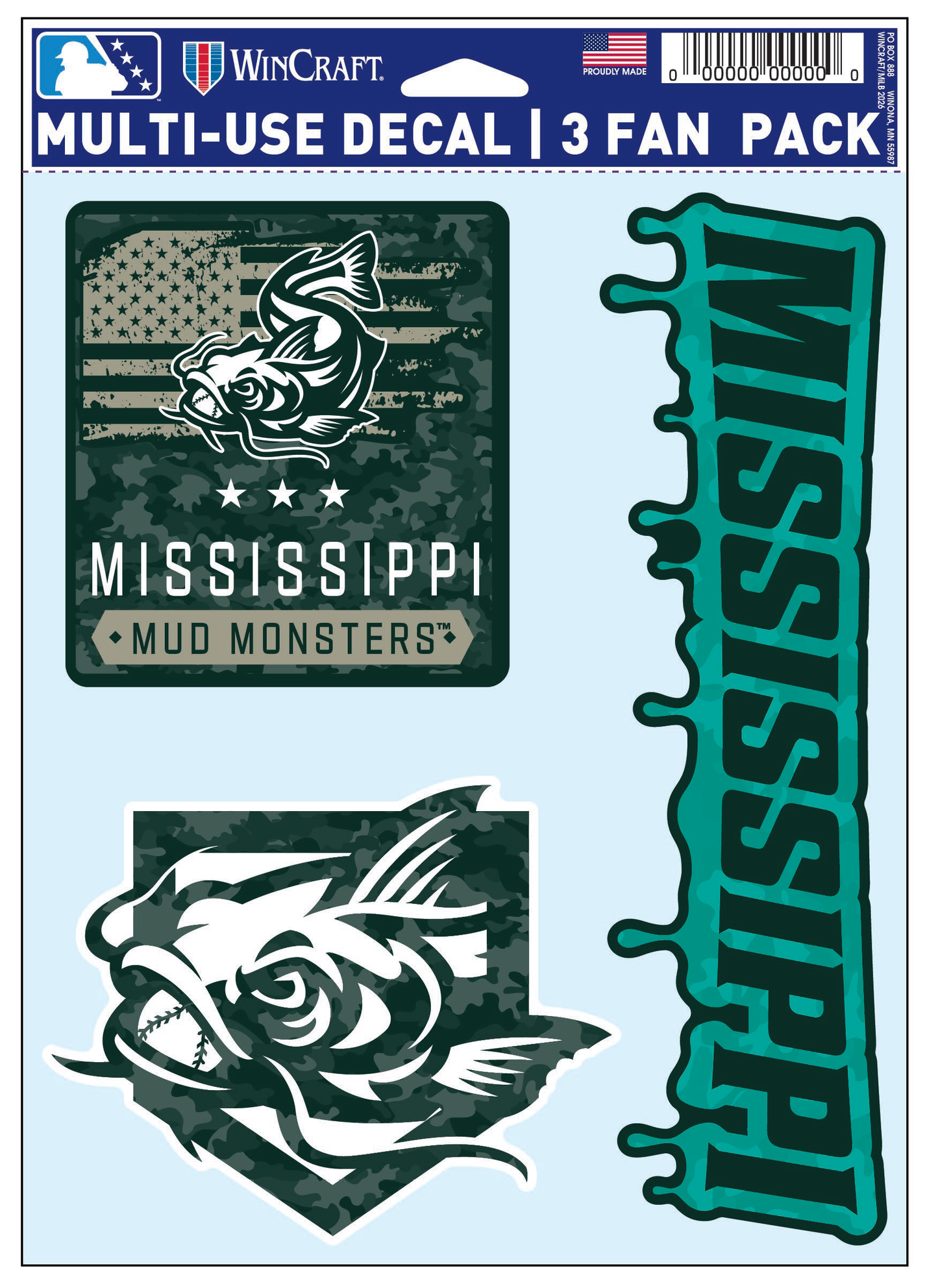 Multi-Use Decal Pack - Military Camo