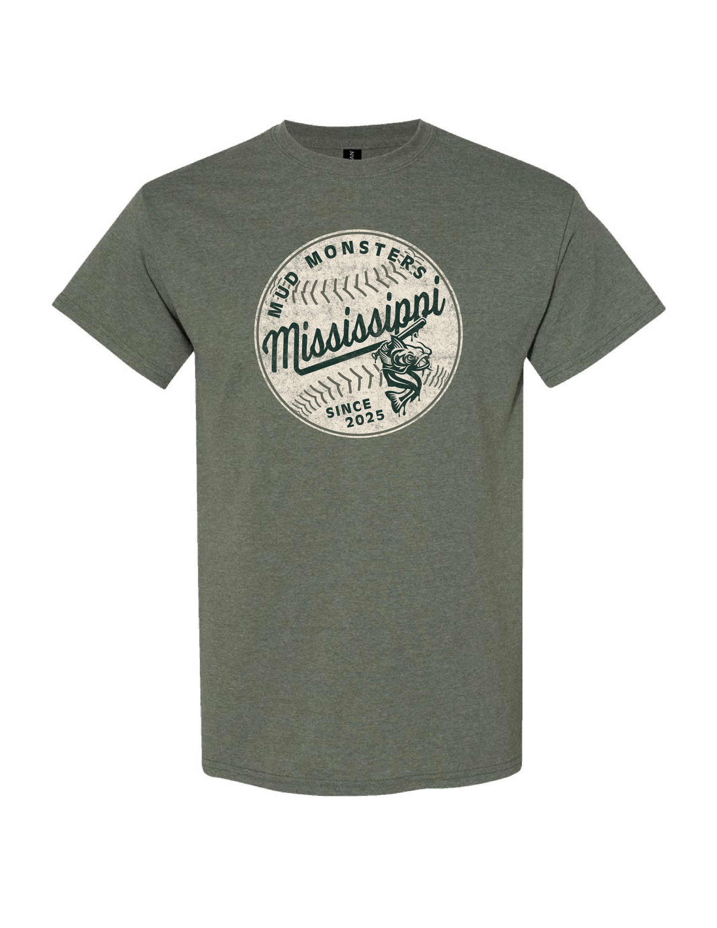Antique Baseball Tee - Green