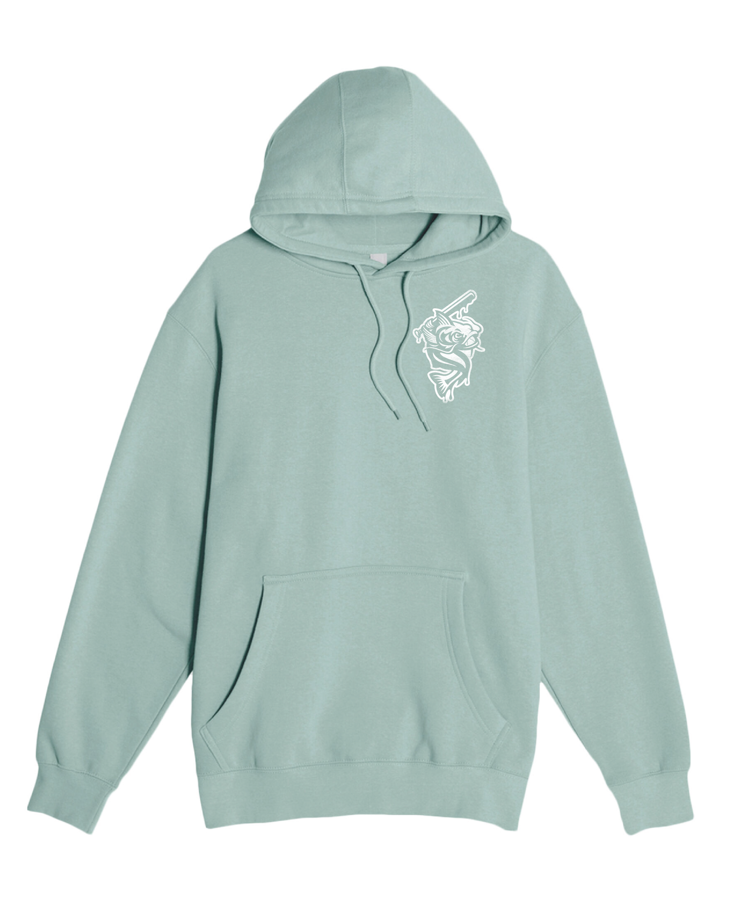 90s Retro Hoodie - Aquamarine