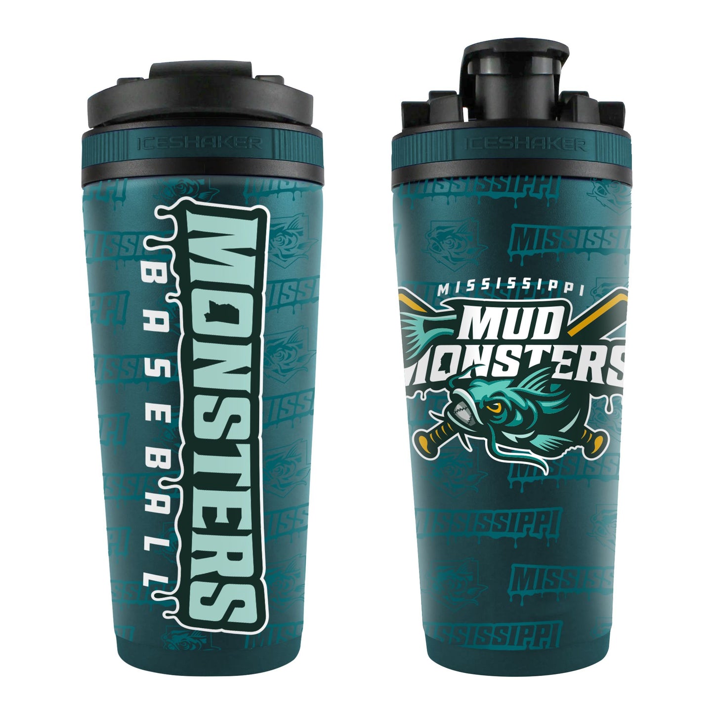 Ice Shaker Bottle-Primary Logo