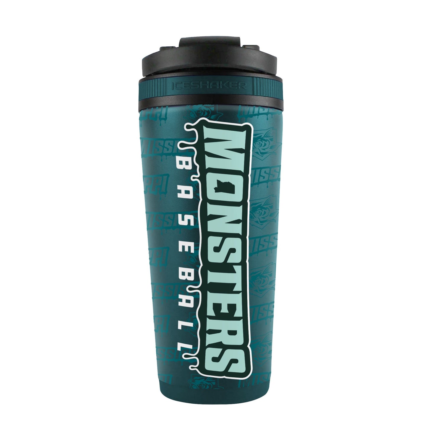 Ice Shaker Bottle-Primary Logo
