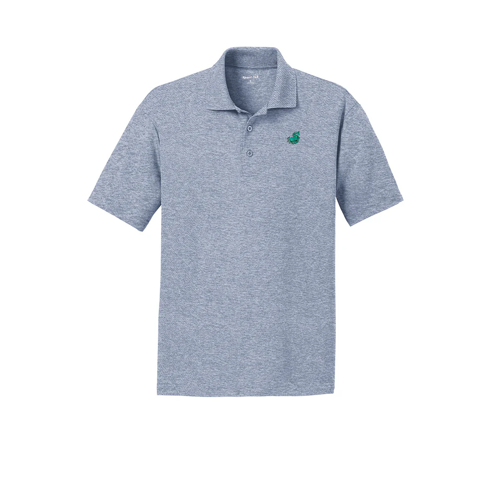 Mud Monsters Polo - Grey - Swimming Fish