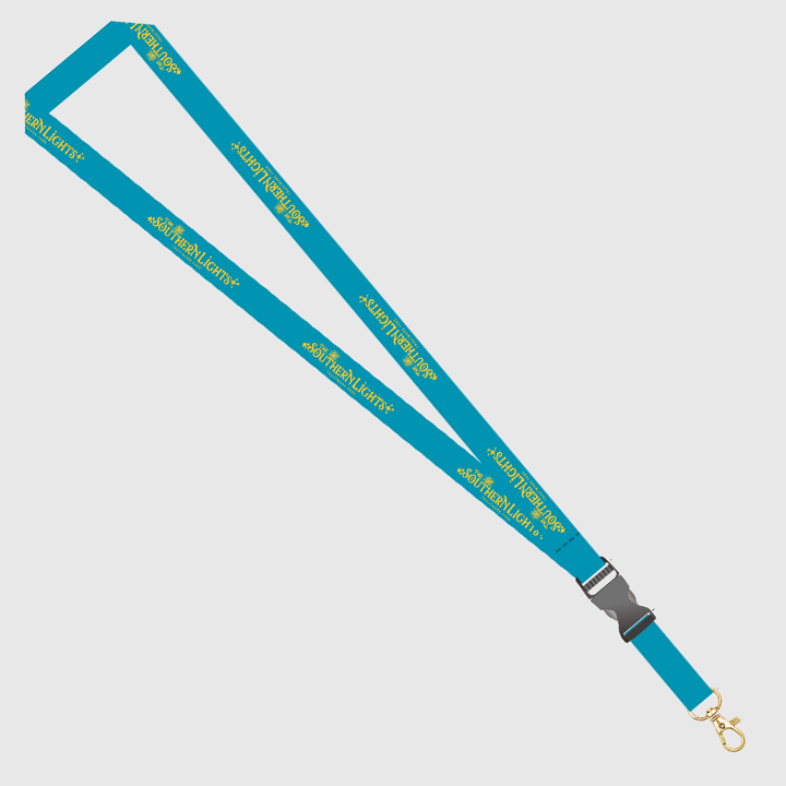 Southern Lights Lanyard / Key Ring