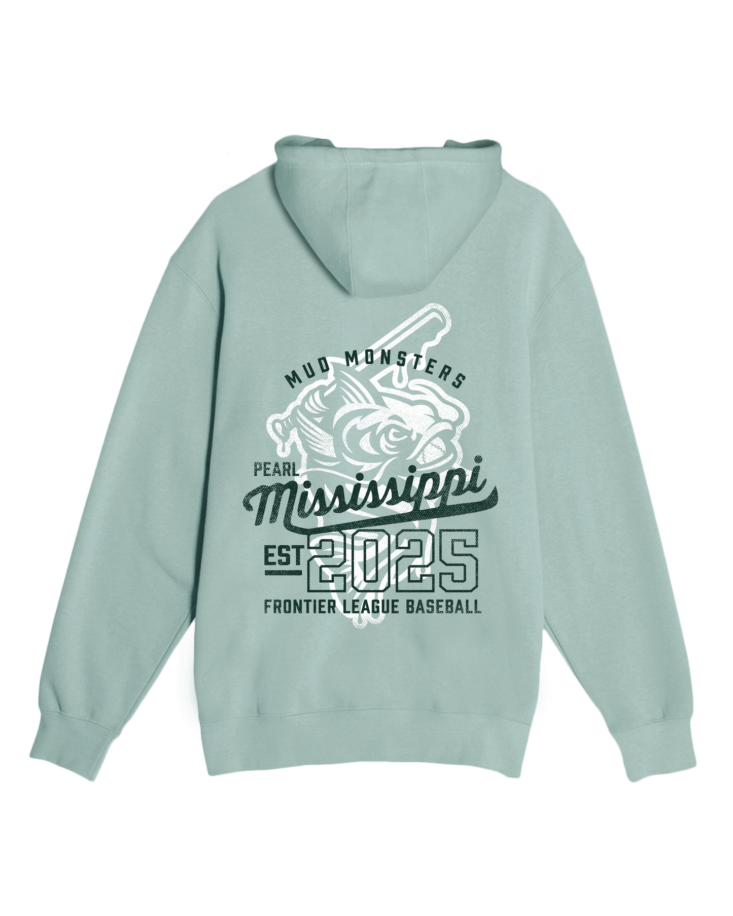 90s Retro Hoodie - Aquamarine