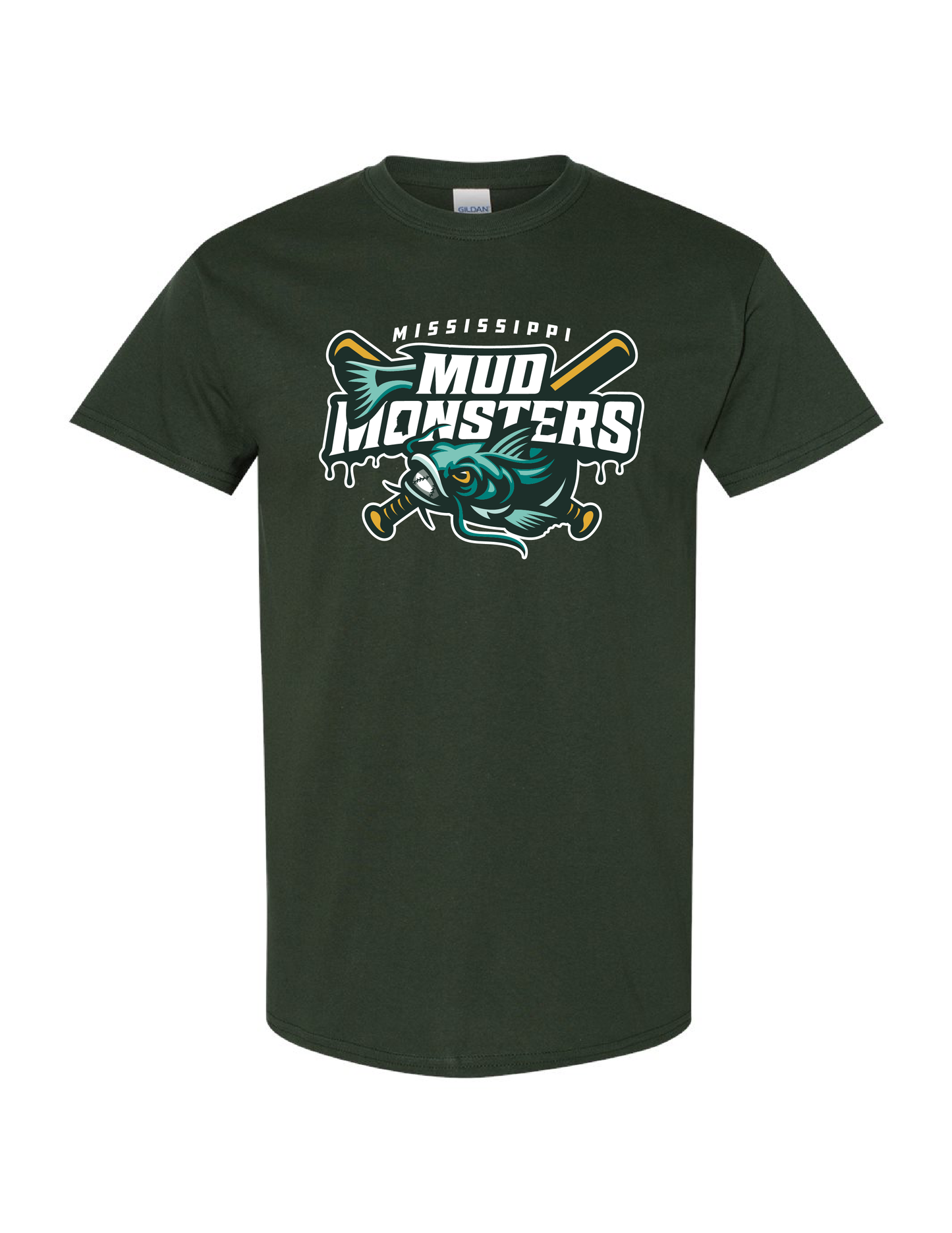 T-Shirt - Primary Logo - Swamp Green