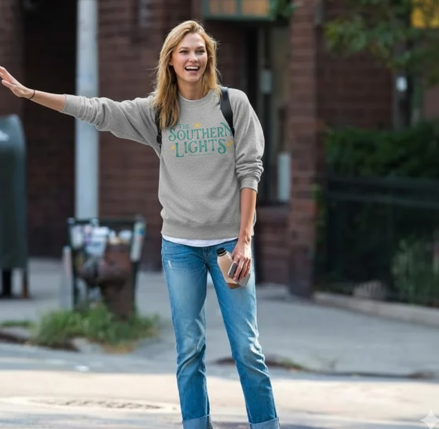 Crewneck - Grey - The Southern Lights