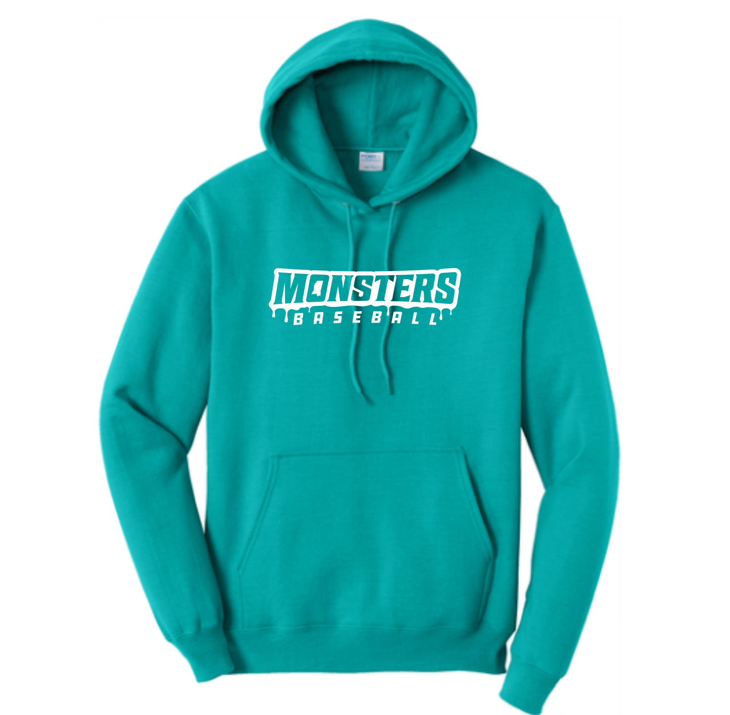 Teal Hoodie - Monsters Baseball
