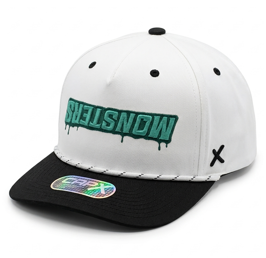 Inverted Monsters Logo Hat - White/Black